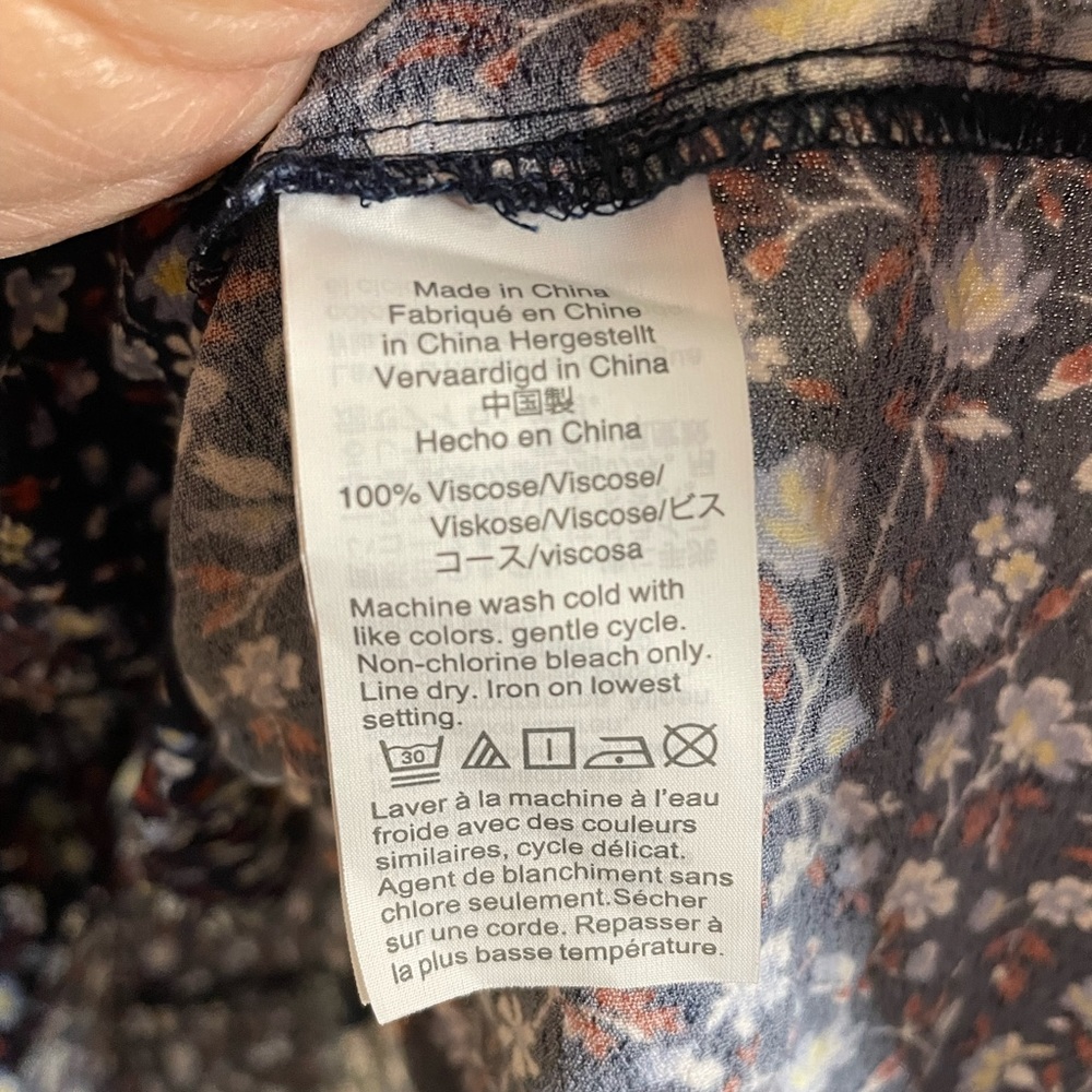 MADEWELL Ruffle-Edge Midi Wrap Skirt in Harvest Vine SZ/0 - Picture 9 of 12